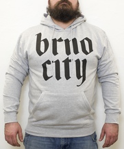 Brno city hood grey